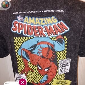 Marvel Black Spider-Man Graphic Tee